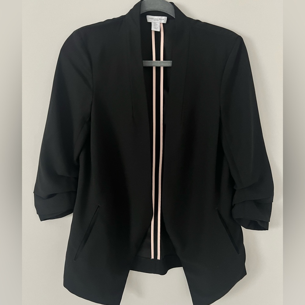 CAROLINA BELLE MONTREAL Black Blazer